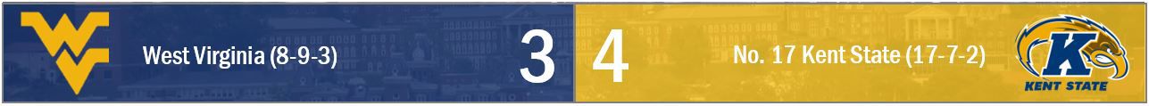wvu kent score